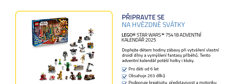 LEGO® Star Wars™ 75418 Adventní kalendář 2025