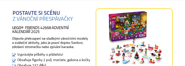 LEGO® Friends 42668 Adventní kalendář 2025