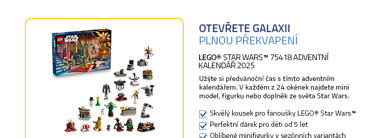 LEGO® Star Wars™ 75418 Adventní kalendář 2025