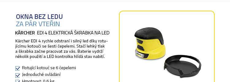 Kärcher EDI 4 Elektrická škrabka na led