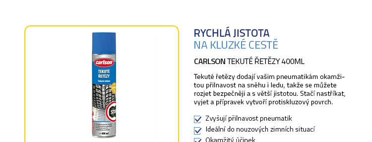 Carlson Tekuté řetězy 400ml