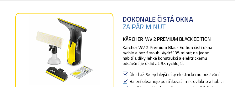Kärcher WV 2 Premium Black Edition