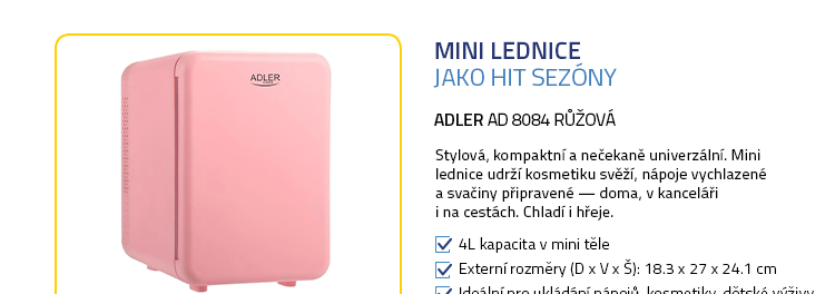 Adler AD 8084 růžová