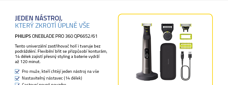 Philips OneBlade Pro 360 QP6652/61