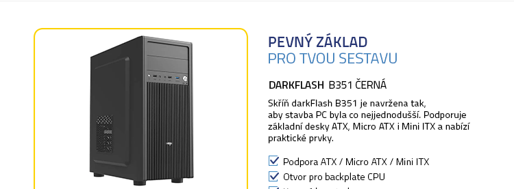 darkFlash B351 černá