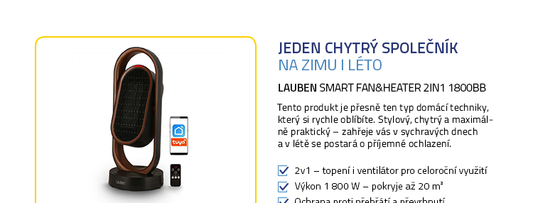 Lauben Smart Fan&Heater 2in1 1800BB
