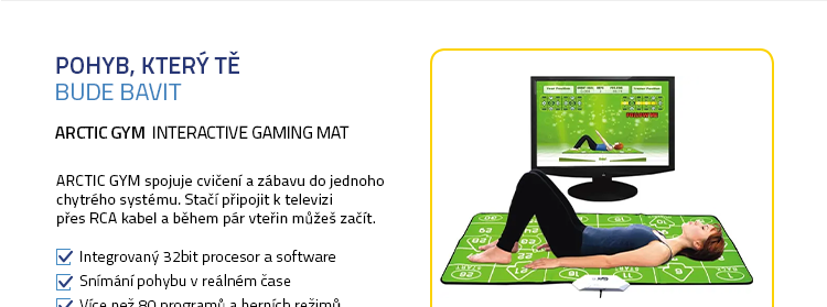 ARCTIC GYM Interactive gaming mat