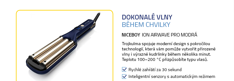 Niceboy ION AirWave PRO modrá