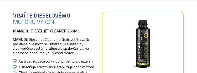 MANNOL Diesel Jet Cleaner 250ml