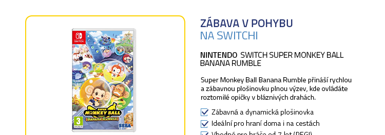 Switch Super Monkey Ball Banana Rumble