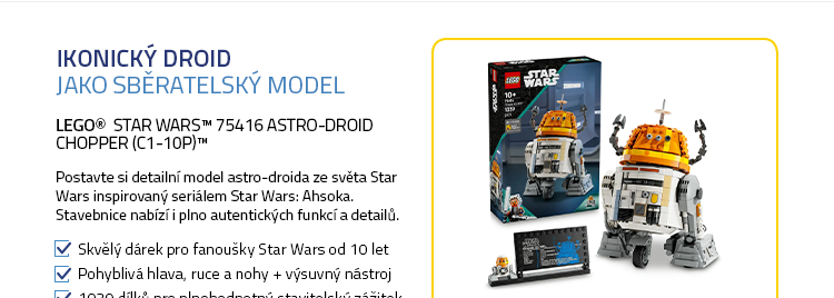LEGO® Star Wars™ 75416 Astro-droid Chopper (C1-10P)™