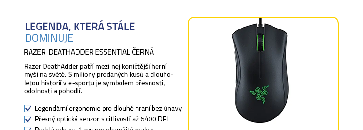 Razer DeathAdder Essential černá