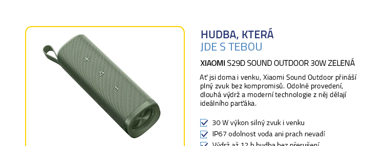 Xiaomi S29D Sound Outdoor 30W zelená