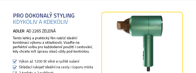 Adler AD 2265 zelená