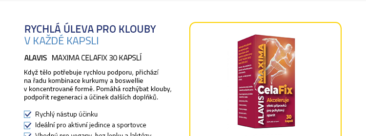 ALAVIS MAXIMA Celafix 30 kapslí