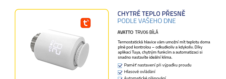 Avatto TRV06 bílá