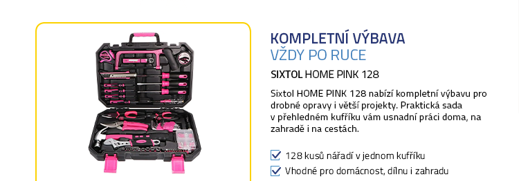 SIXTOL HOME PINK 128