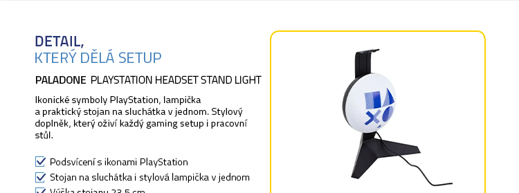 Paladone Playstation Headset Stand Light