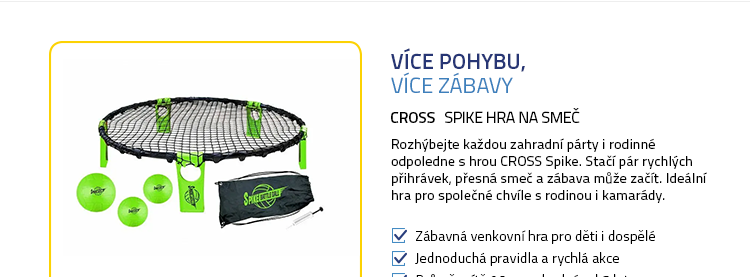 CROSS Spike hra na smeč