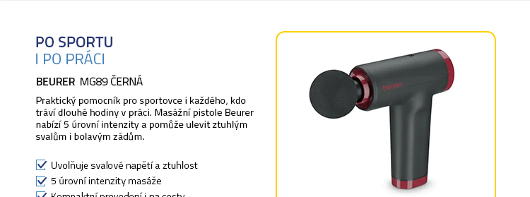 Beurer MG89 černá