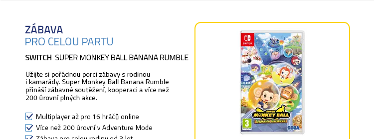 Switch Super Monkey Ball Banana Rumble