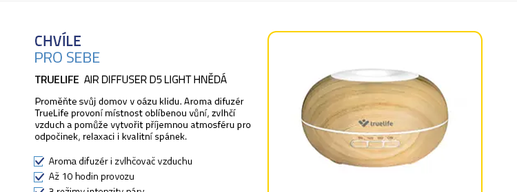 TrueLife AIR Diffuser D5 light hnědá