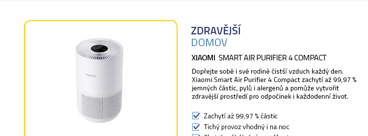Xiaomi Smart Air Purifier 4 Compact