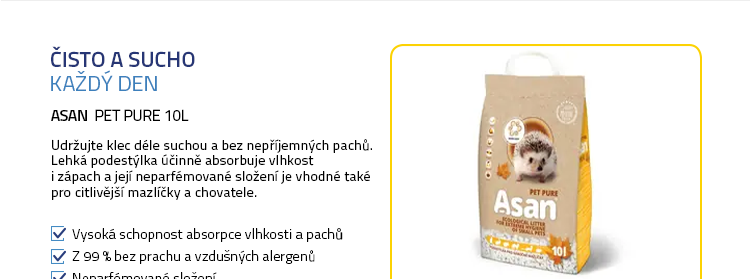 Asan Pet Pure 10l