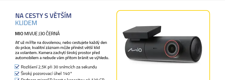 Mio MiVue J30 černá