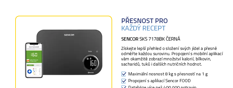 SENCOR SKS 7178BK černá