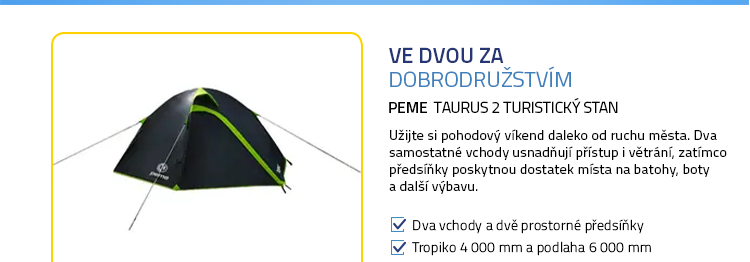 Peme Taurus 2 Turistický stan