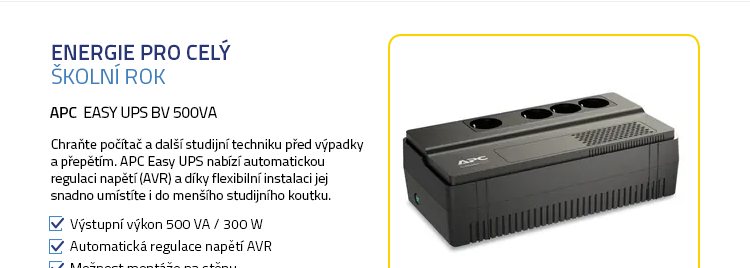 APC Easy UPS BV 500VA