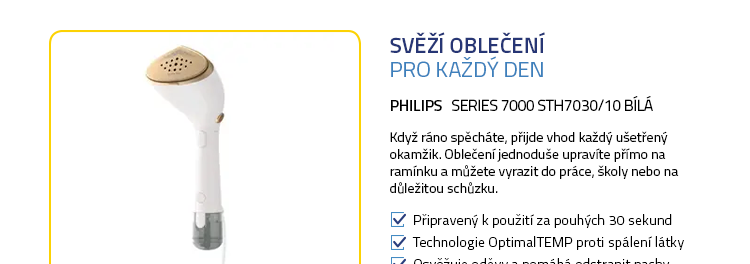 Philips Series 7000 STH7030/10 bílá