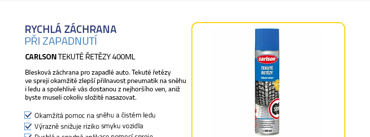 Carlson Tekuté řetězy 400ml